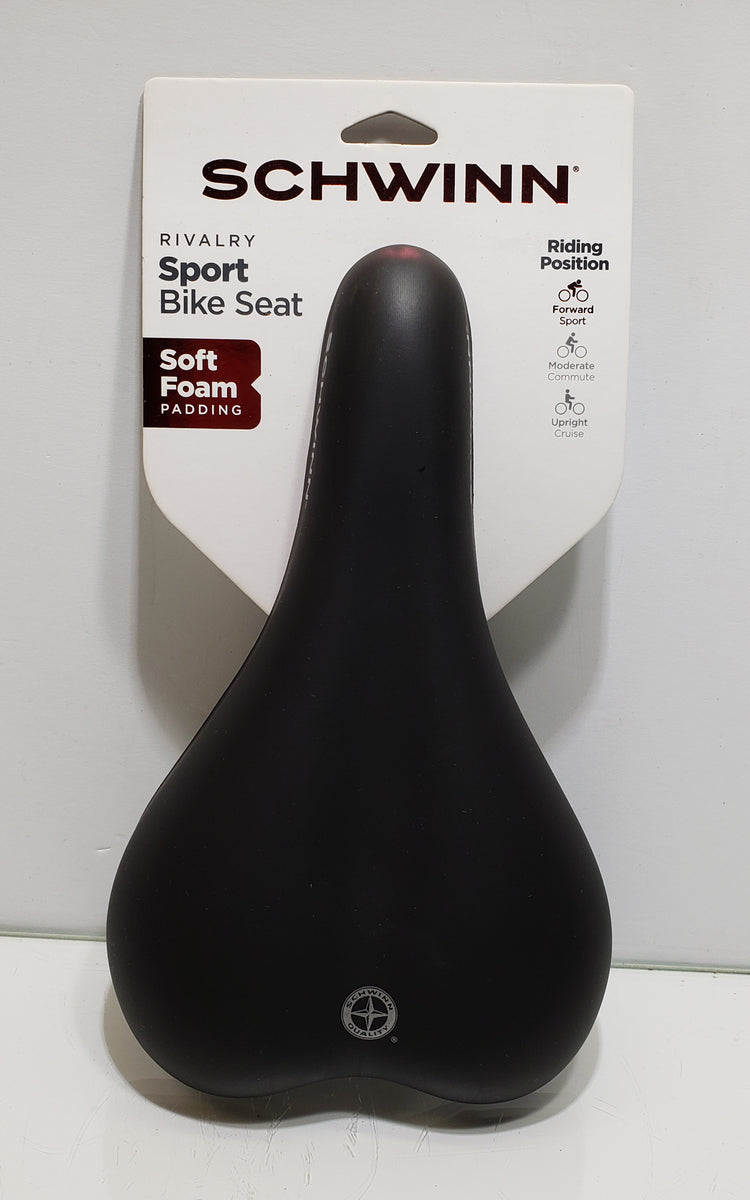 Schwinn Rivalry Sport Bike Seat Soft Foam Padding