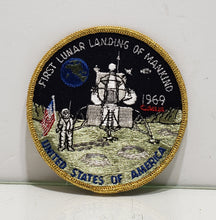 Load image into Gallery viewer, First Lunar Landing 1969 USA 4&quot; Embroidered Patch
