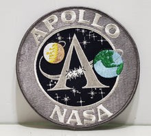 Load image into Gallery viewer, NASA Apollo Mission Program Logo Round Embroidered Patch Badge
