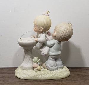 Samuel J. Butcher Precious Moments “Your Love Is So Uplifting" Porcelain Figurine