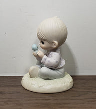 Load image into Gallery viewer, Samuel J. Butcher Precious Moments “I Believe in Miracles&quot; Figurine
