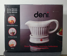 Load image into Gallery viewer, Deni Electric Ceramic Gravy Boat Warmer &amp; Base
