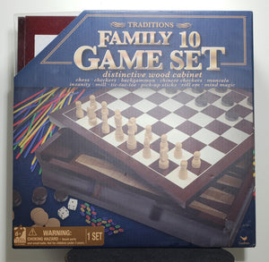 Traditions Family 10 Game Set