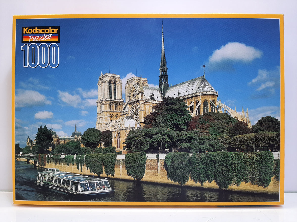 Rose Art Kodacolor Casse Tete 1000 Pieces Notre Dame Paris France