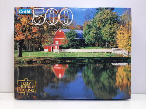 Guild 500 Pieces Puzzle- Wilmot,OH - Masolut Superstore