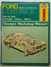 Load image into Gallery viewer, Ford Cortina III 1600 &amp; 2000 Ohc Owners Workshop Manual (Service &amp; repair manuals)
