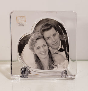 Fifth Avenue Crystal Picture Frame "Cherish"