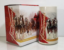 Load image into Gallery viewer, 2012 Winter Wonderland Budweiser Holiday Stein
