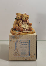 Load image into Gallery viewer, Nathaniel and Nellie... It&#39;s Twice As Nice with You Cherished Teddies 950513
