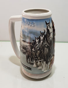 2008 Budweiser "75 Years of Proud Tradition" Beer Stein