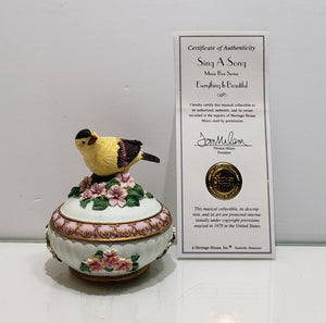 Heritage House Sing A Song Music Box Series Everything Is Beautiful