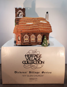 Dickens Village-"IVY GLENN CHURCH"