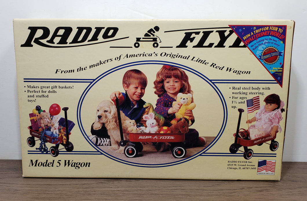 Radio Flyer Kids Model 5 Little Red Toy Wagon