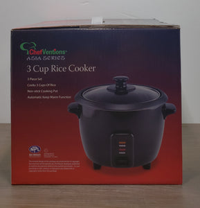 Chef Ventions Asia Series Rice Cooker/Steamer