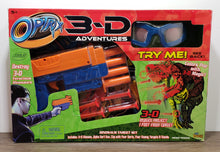 Load image into Gallery viewer, 2010 Optrix 3-D Adventures Dinosaur Target Set
