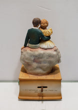 Load image into Gallery viewer, Schmid Norman Rockwell Collection Music Box Series &quot;On Top of the World&quot;
