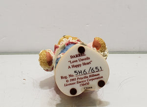 Cherished Teddies Darrel.... "Love Uveils A Happy Heart" Figurine