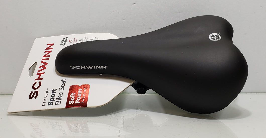 Schwinn Rivalry Sport Bike Seat Soft Foam Padding