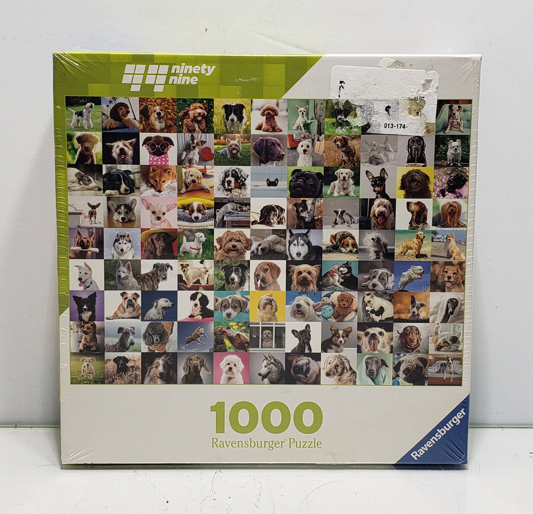 Ravensburger 99 Lovable Dogs 1000 Pc. Puzzle