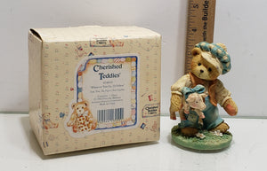 Cherished Teddies " Tom.Tom The Piper's Son " Figurine