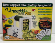 Load image into Gallery viewer, Tabletop Spiral Vegetable Cutter &quot;Veggetti Pro&quot;
