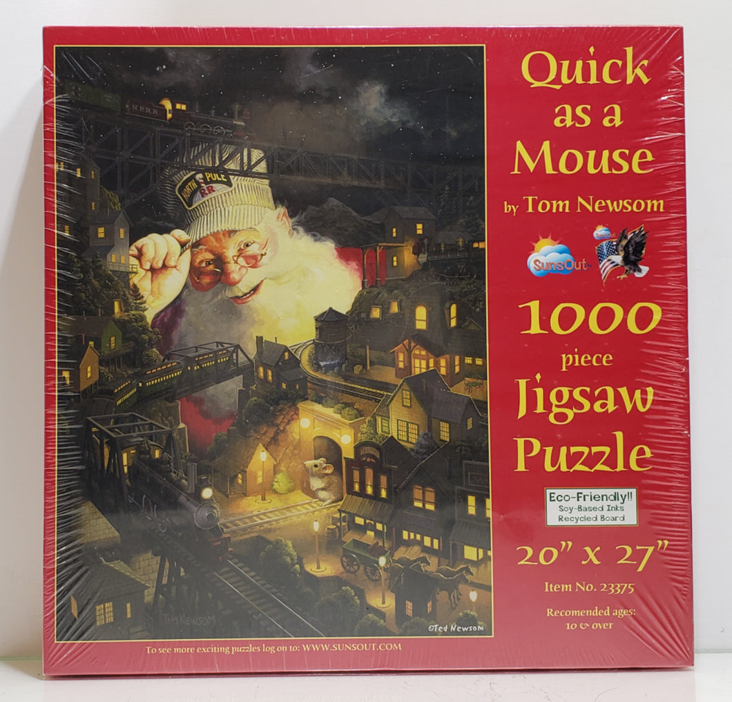 Quick Like a Mouse - 1000pc Jigsaw Puzzle by Sunsout