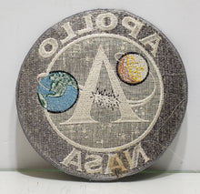 Load image into Gallery viewer, NASA Apollo Mission Program Logo Round Embroidered Patch Badge
