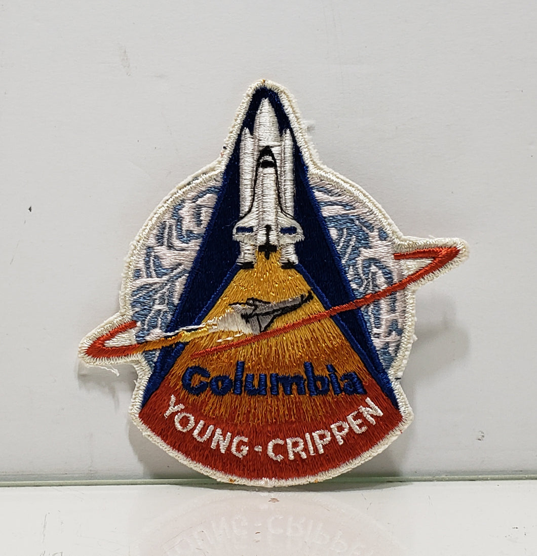 1981 Columbia STS-1 Space Shuttle Embroidered Patch
