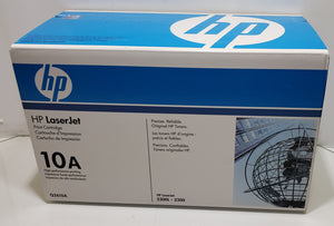 HP 10A Black Toner Print Cartridge Black Genuine OEM Q2610A