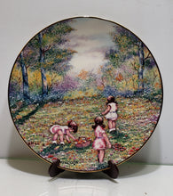 Load image into Gallery viewer, Dominic Mingolla “Picking Flowers” Calhoun Collector Plate
