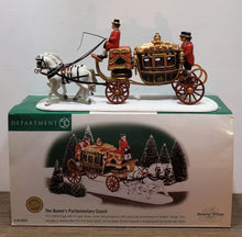 Load image into Gallery viewer, Dept. 56 Queens Parliamentary Coach
