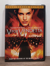 Load image into Gallery viewer, V for Vendetta (Full Screen Edition)
