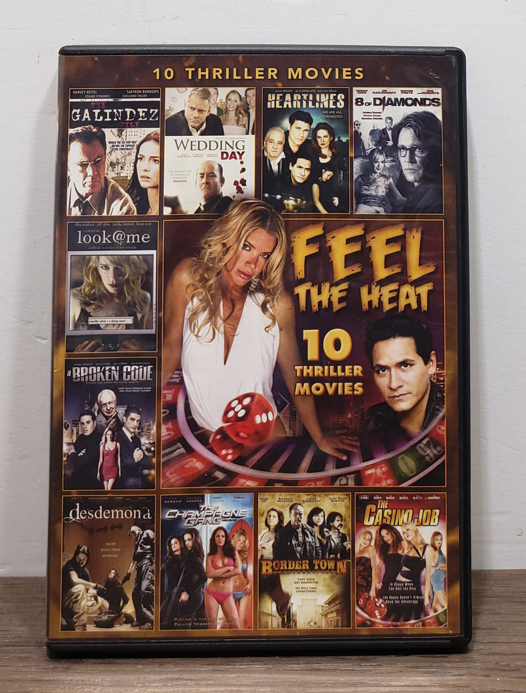 Feel The Heat - 10 Thriller Movies (2 Disc Set)