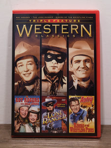 Westerns Classics Triple Feature (Roy Rogers with Dale Evans / The Lone Ranger / Riders of the Whistling Pines)
