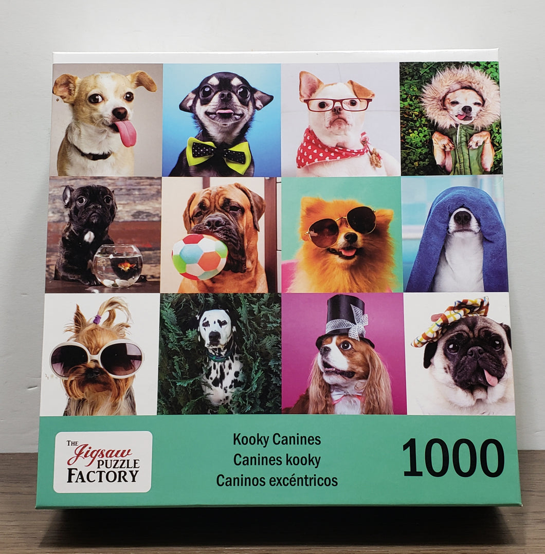 Kooky Canines 1000 Pic Puzzle