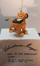 Load image into Gallery viewer, Disney Christmas Magic Simba w/Gift Ornament
