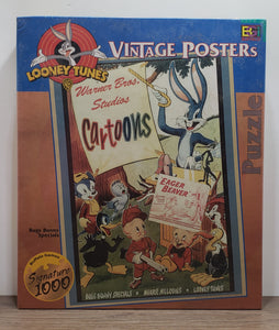 Looney Tunes Vintage Poster 1000 Pic Puzzle