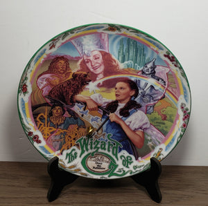 Wizard of Oz Musical Plate "Over the Rainbow"