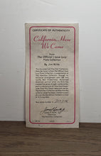 Load image into Gallery viewer, I Love Lucy Hamilton Collection Plate 1989 “California,Here We Come”
