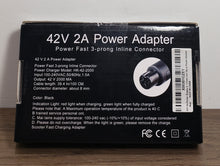 Load image into Gallery viewer, 42V 2A DC Charger Power Supply Adapter
