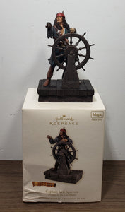 Captain Jack Sparrow 2008 HALLMARK Keepsake Ornament QXD4271