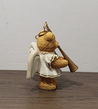 Load image into Gallery viewer, Angel with Trumpet Ornament by Cherished Teddies
