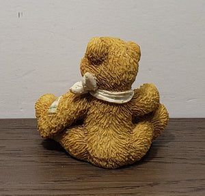 Cherished Teddies Age 3 Bear...Three Cheers for You - 911313