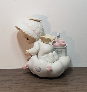Samuel J. Butcher Precious Moments “Sending You My Love" Porcelain Figurine