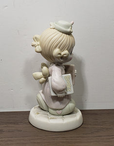 Samuel J. Butcher Precious Moments “Happy Days Are Here Again" Porcelain Figurine