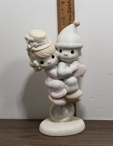Samuel J. Butcher Precious Moments “Lord Help Us Keep Our Act Together" Figurine