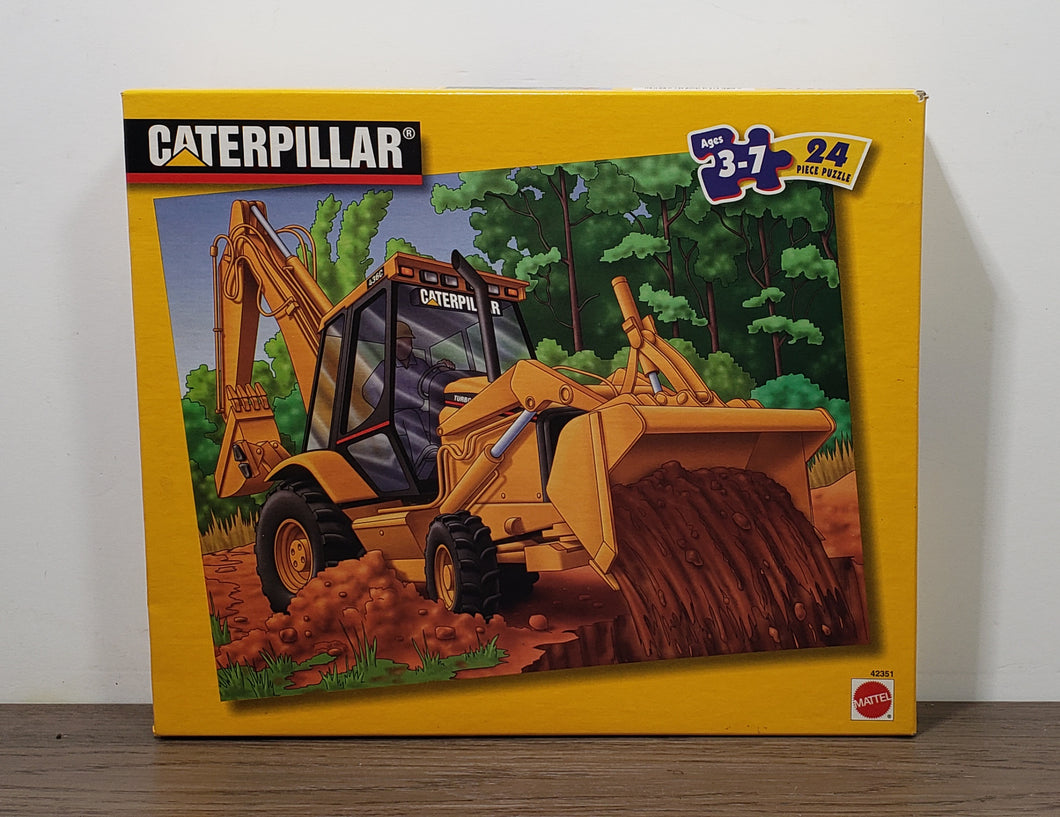 Caterpillar Backhoe Puzzle