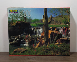 Vantage GPC 500 Piece Jigsaw Puzzle Scenic Scape Series; Palm Desert, California