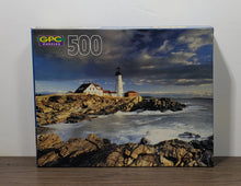 Load image into Gallery viewer, Vantage GPC 500 Piece Jigsaw Puzzle Scenic Scape Series; Portland, Maine
