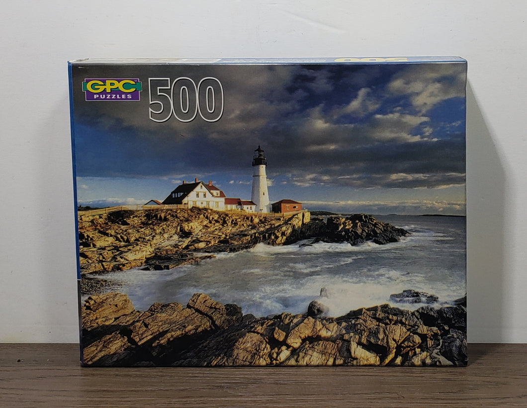 Vantage GPC 500 Piece Jigsaw Puzzle Scenic Scape Series; Portland, Maine